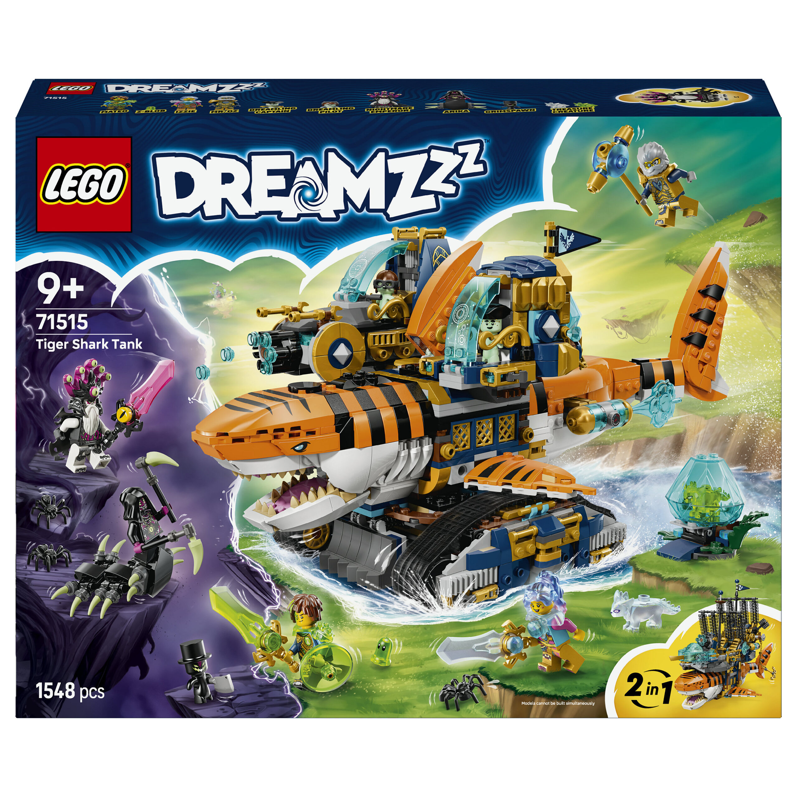 LEGO DREAMZzz Tiger Shark Tank 71515