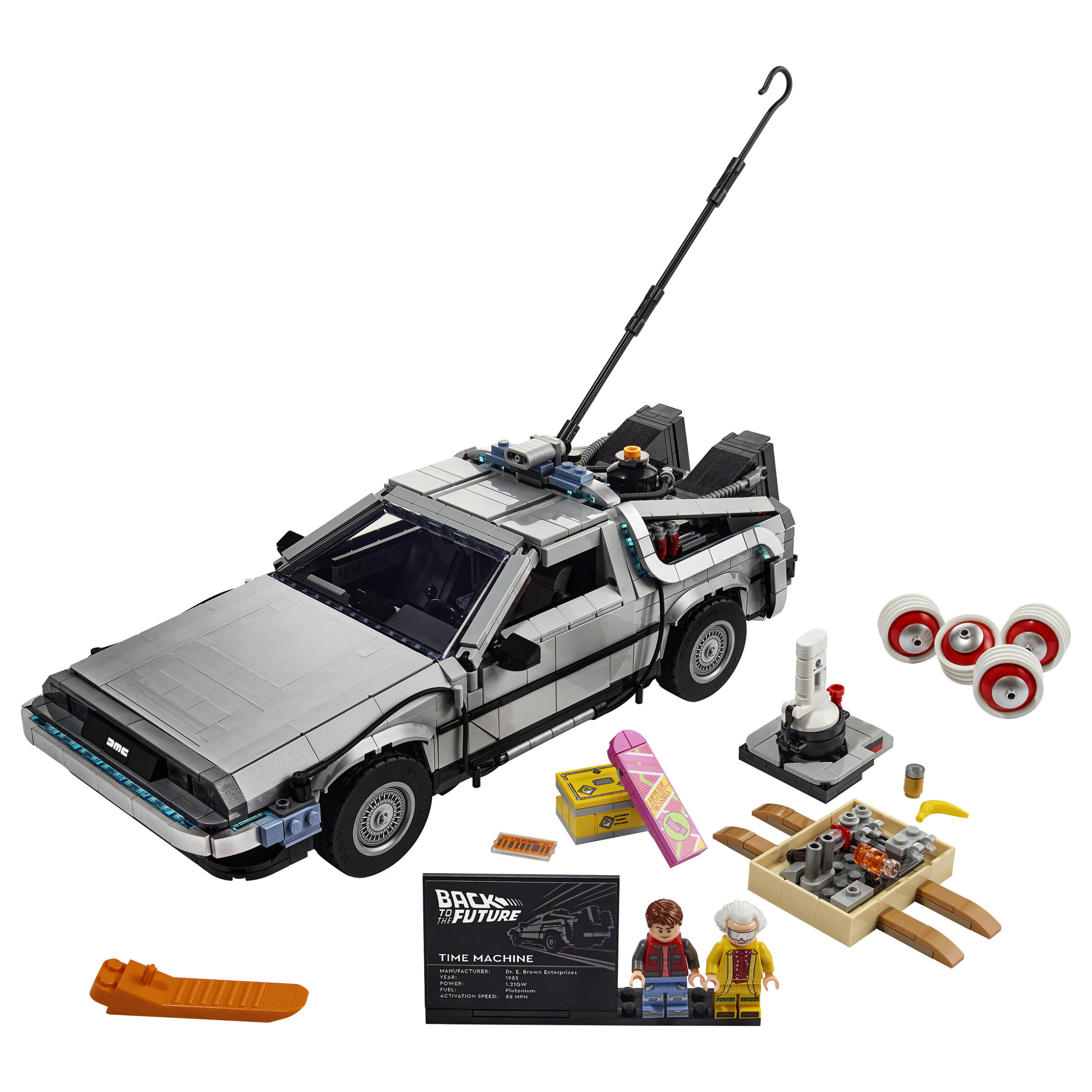 LEGO Creator Expert Time Machine from Back to the Future 10300 - Figura 4