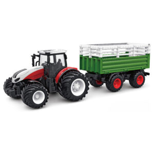 Lodër Amewi Tractor with livestock trailer RTR 1:24