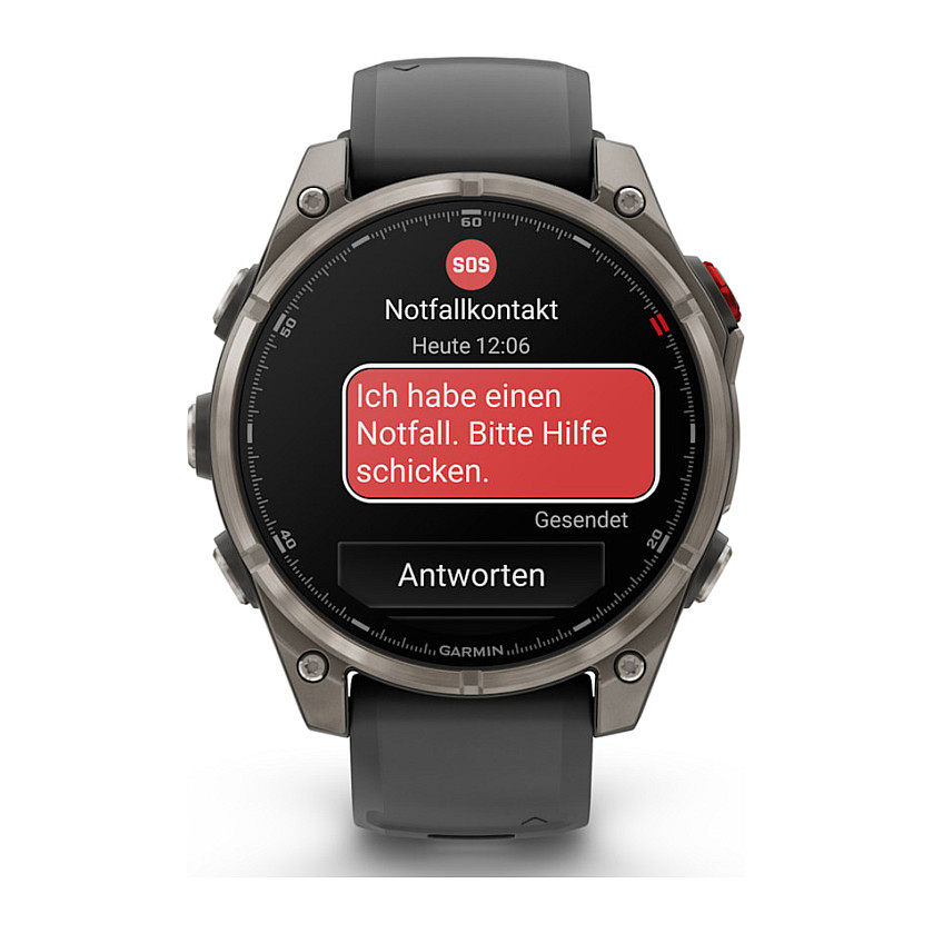 Orë e mençur Garmin fenix 8 Pro / 47 mm - Grafit - Figura 2
