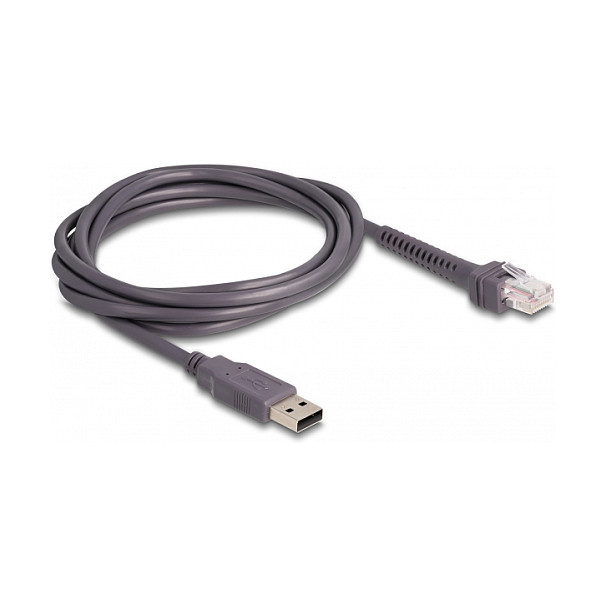 Skaner i barkodeve 1D Delock 90584 USB me kabllo lidhëse dhe mbajtëse - Figura 4