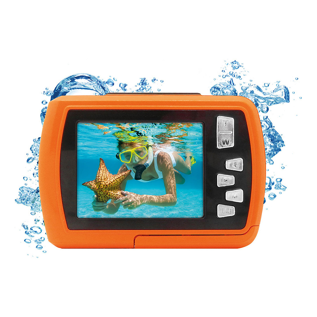 Kamerë Digjitale Easypix Aquapix W2024 Splash – Portokalli - Figura 3
