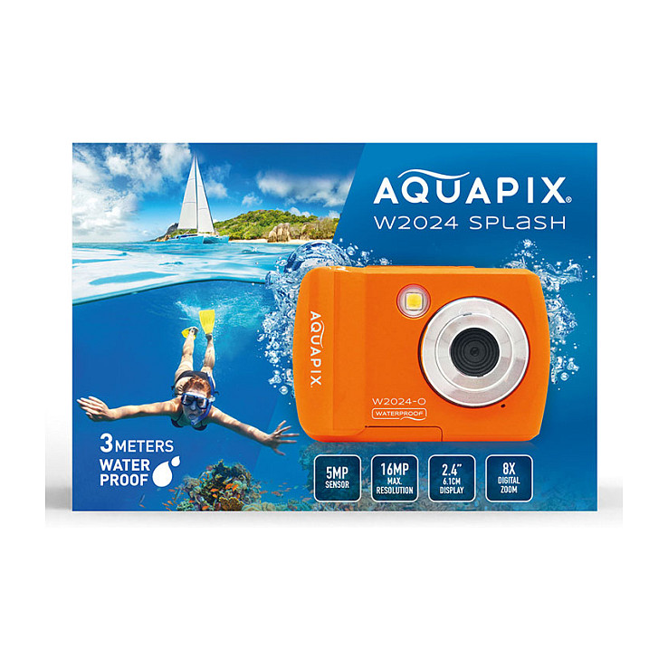 Kamerë Digjitale Easypix Aquapix W2024 Splash – Portokalli - Figura 5