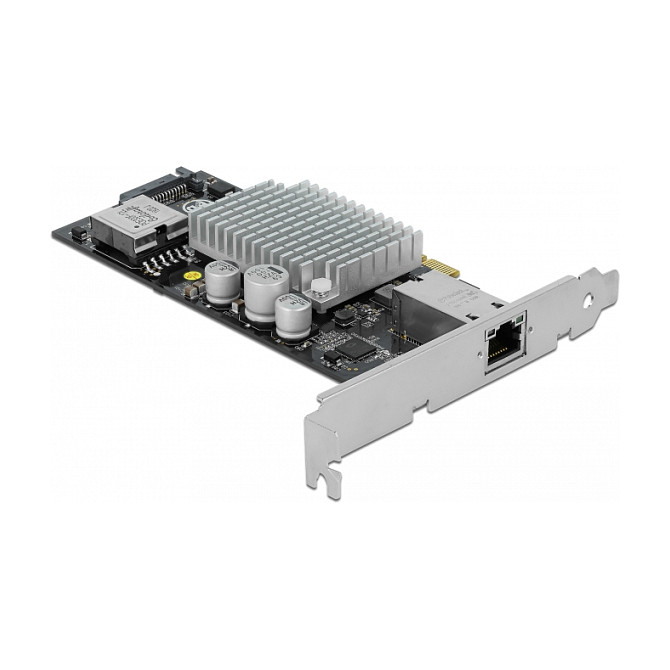 DeLOCK PCI Express x4 10 Gigabit LAN Card 1x RJ45 PoE+ IOI High-Speed Network Adapter