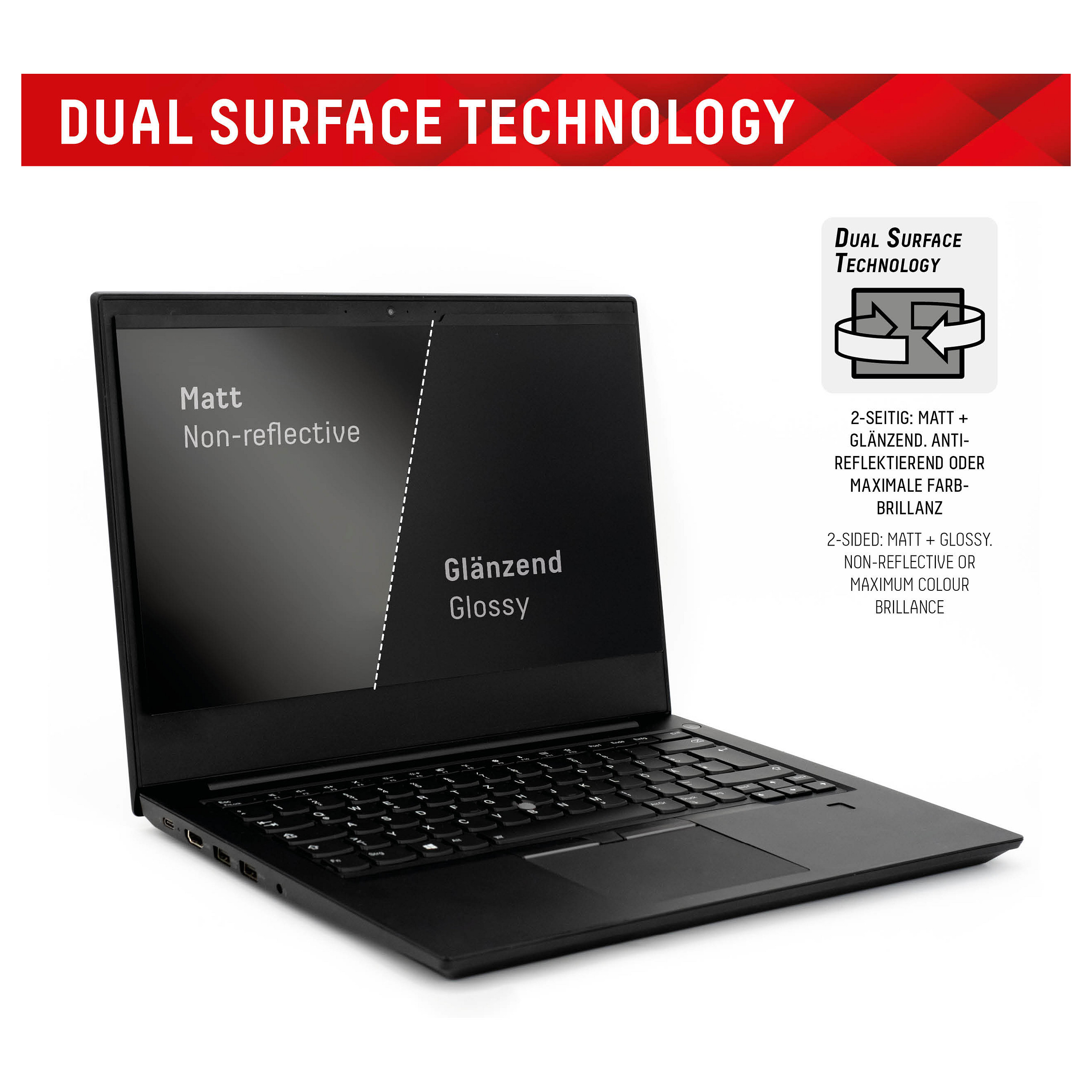 Filtër Privatësie DISPLEX Privacy Safe për Laptop 15.6” (16:9) - Zezë - Figura 5