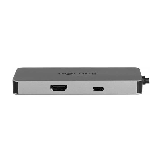 Docking Station DeLOCK 4K HDMI / 1xUSB-A / 1xUSB-C / 1xHDMI / SD / PD 2.0 – Gri - Figura 3