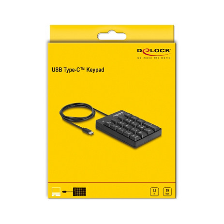 Numpad DeLOCK USB / 19Buttons - Zezë - Figura 3