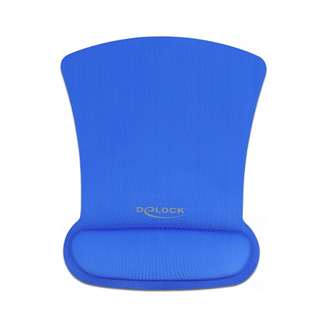 Mauspad DeLock ergonomik me mbështetëse kyçi 255x207x20mm -Blu - Figura 2