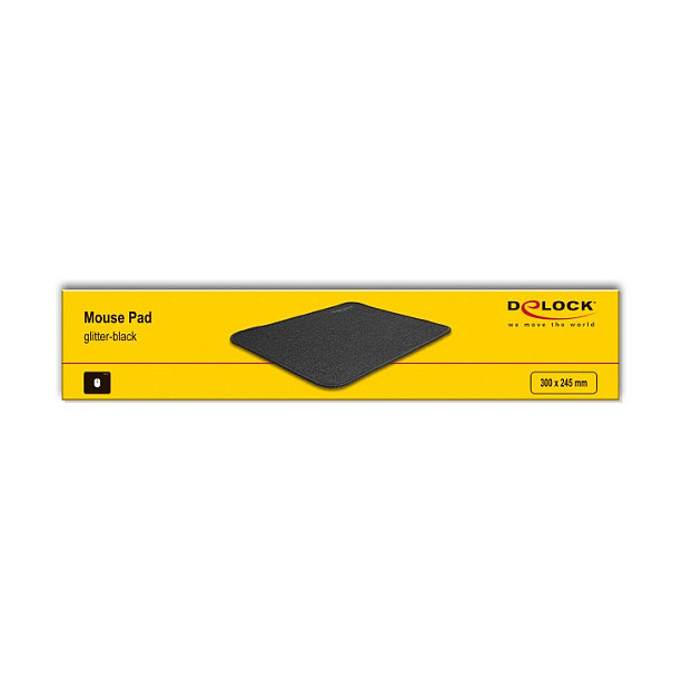Mauspad DeLock Glitter 300x245x3mm - Zezë - Figura 4