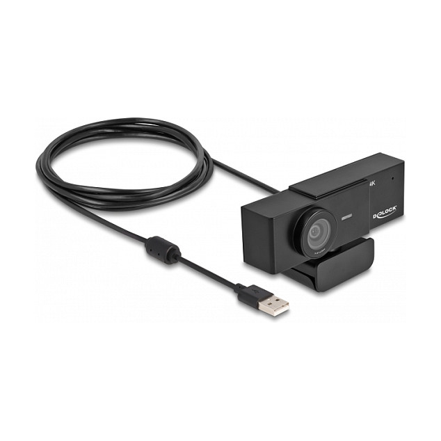 Webcam USB UHD / Mikrofon / 4K UHD / 110° / Stativ – Zezë