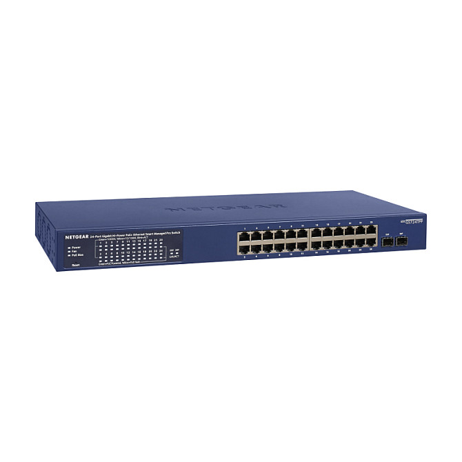 NETGEAR GS724TP 24-Port Gigabit PoE+ Smart Managed Switch L3 Lite with 2x SFP 190W