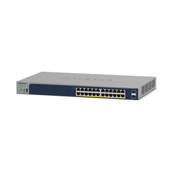 NETGEAR GS724TPP 24-Port Gigabit PoE+ Smart Managed Switch L2 with 2x SFP 380W