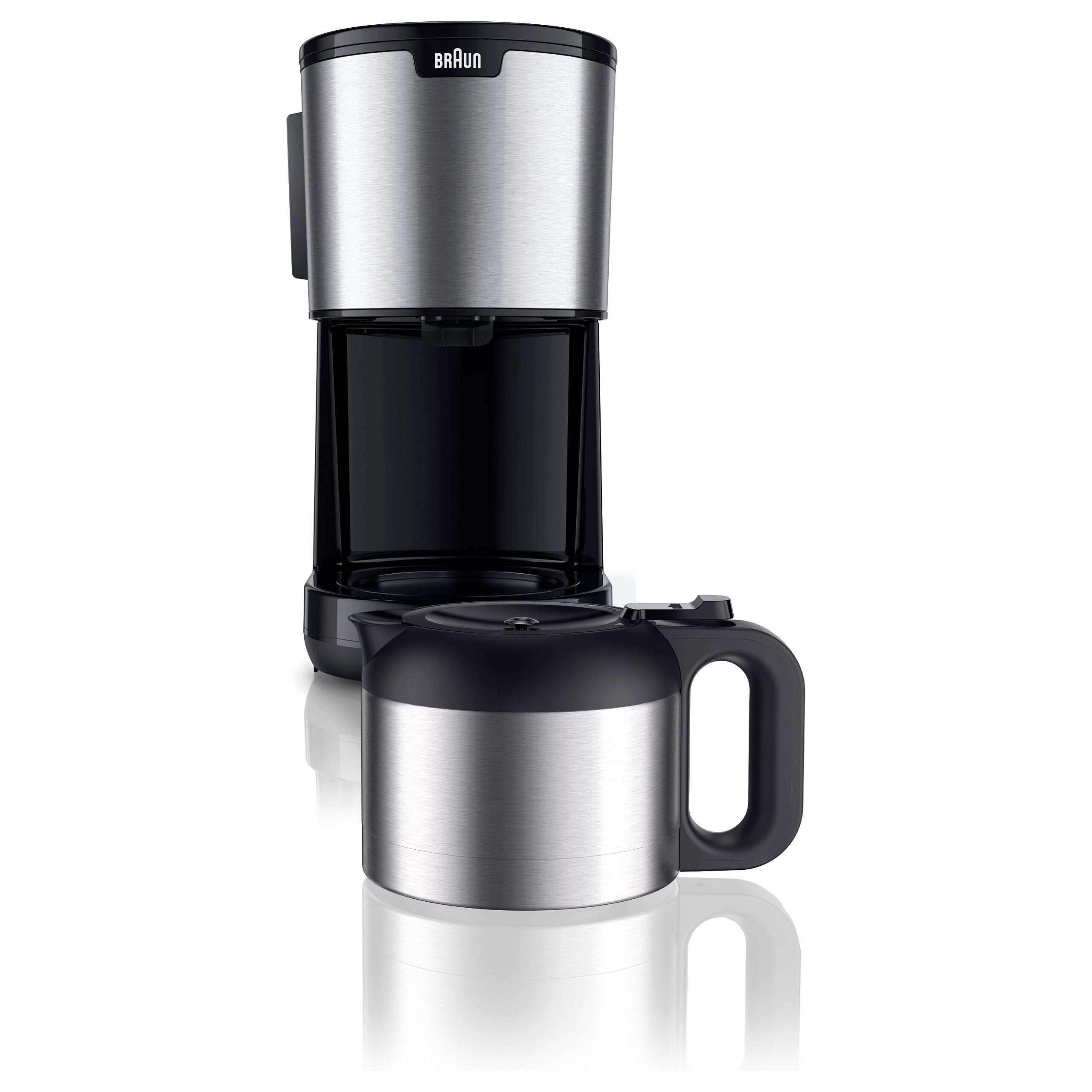 Aparat për kafe Braun PurShine KF 1505 -Zezë/Inox - Figura 4