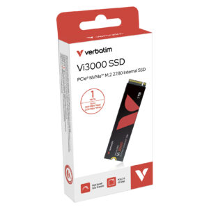 SSD të Brendshme Verbatim Vi3000 / 1TB / M.2 2280 / PCIe 3.0 / NVMe