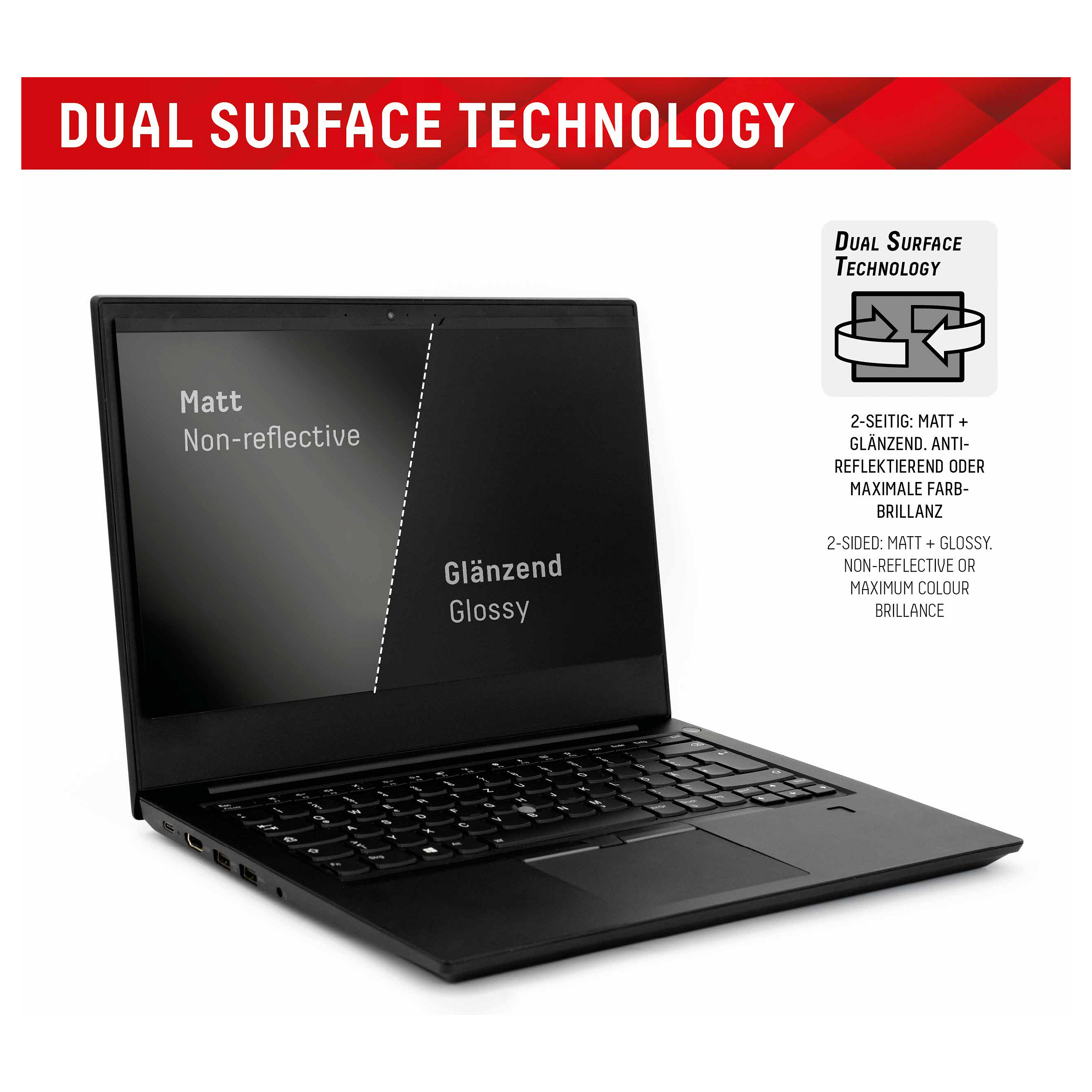 Xham mbrojtës Privacy Filter Displex Privacy Safe për MacBook Air/Pro 13.3" - Figura 5