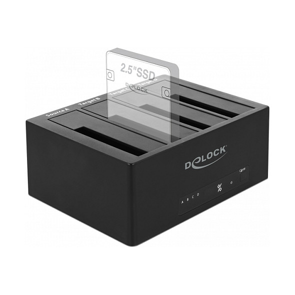 Docking Station DeLOCK SuperSpeed USB 5 Gbps / 4×SATA HDD/SSD - Zezë - Figura 4