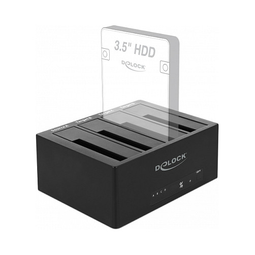 Docking Station DeLOCK SuperSpeed USB 5 Gbps / 4×SATA HDD/SSD - Zezë - Figura 5