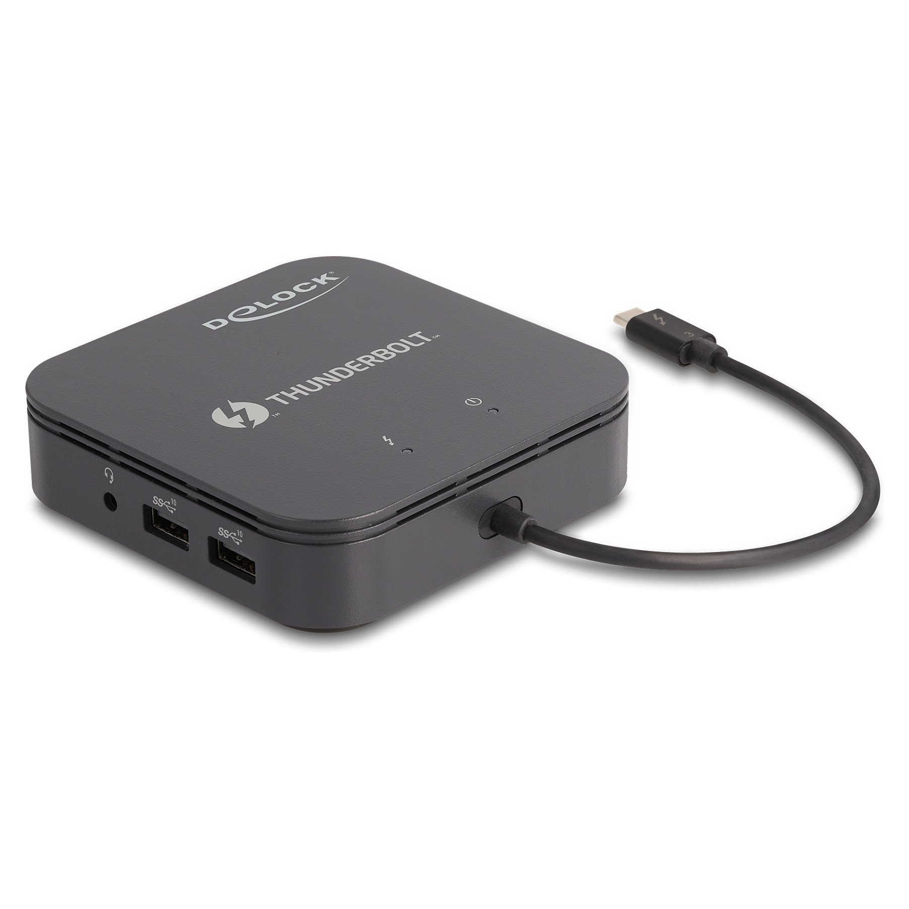Docking Station DeLOCK Thunderbolt 3 Mini / 8K / 1xDisplayPort / 1xHDMI / 1xUSB-C / LAN / Audio - Zezë - Figura 2