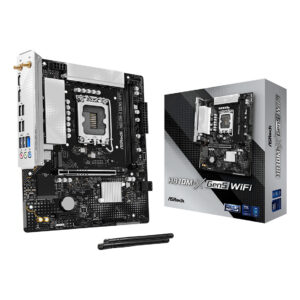 Pllakë Amë Intel ASRock H810M-X GEN5 / WiFi / DDR5 / Socket S1851 / mATX
