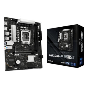 Pllakë Amë Intel ASRock H810M-P GEN5 / DDR5 / LGA 1851 / mATX / HDMI+DP