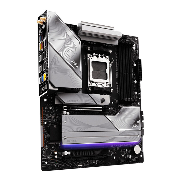 Pllakë Amë AMD AM5 ASRock X870 Livemixer WiFi / DDR5 / ATX / HDMI+USB-C