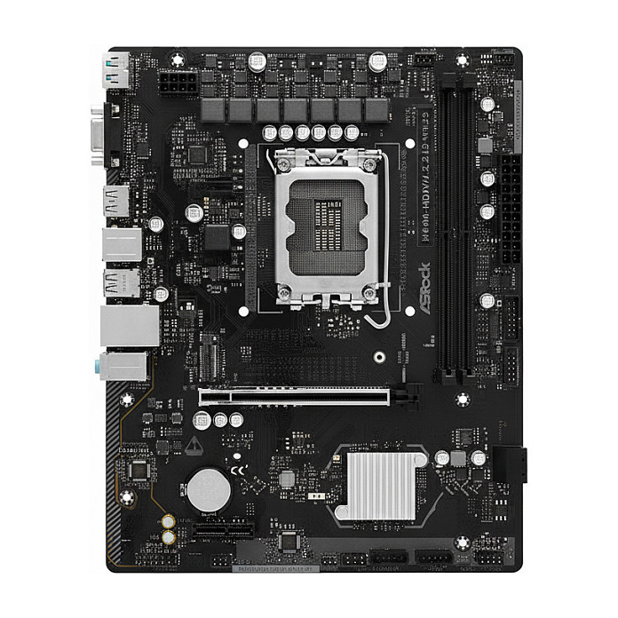Pllakë Amë Intel ASROCK H610M-HDV/M.2 D5 GEN5 / LGA 1700 / mATX / Intel H610 / 2xDDR5 / HDMI+DP
