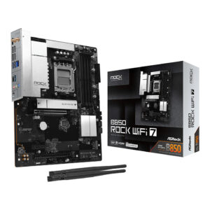 Pllakë Amë AMD AM5 ASRock B850 Rock WiFi7/ ATX / HDMI