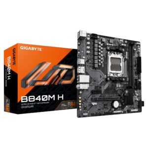 Pllakë Amë AMD AM5 Gigabyte B840M H / DDR5 / HDMI+DP