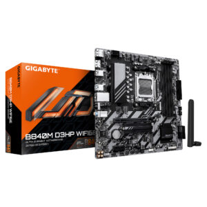 Pllakë Amë AMD MOT Gigabyte B840M D3HP WiFi6E / AM5 / mATX / DDR5 / HDMI+DP
