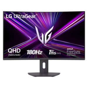 Monitor Gaming LG UltraGear 32G600A-B / 32"/ Quad HD VA / LCD / Curved / 180Hz / 1ms / HDMI+DP - Zezë