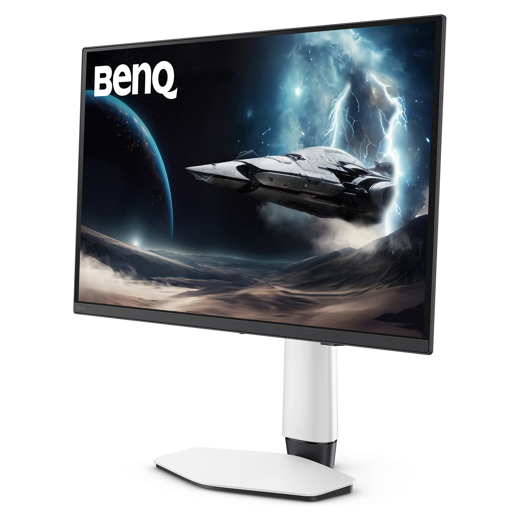 Monitor Gaming BenQ Mobiuz EX271UZ / 26.5"/ 4K Ultra HD IPS / OLED / 240Hz / 0.03ms / USB+HDMI+DP - Zezë / Bardhë - Figura 2
