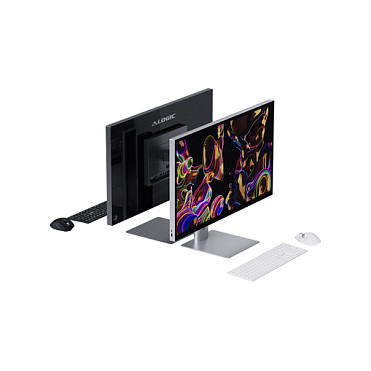 Monitor Alogic Aspekt / 32"/ 4K Ultra HD IPS / LED / 60Hz / 14ms / HDMI+USB+DP - Gri - Figura 3