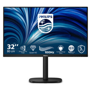 Monitor Philips 32B2N3500 / 31.5"/ Quad HD IPS LCD / 100Hz / 4ms / HDMI+DP - Zezë