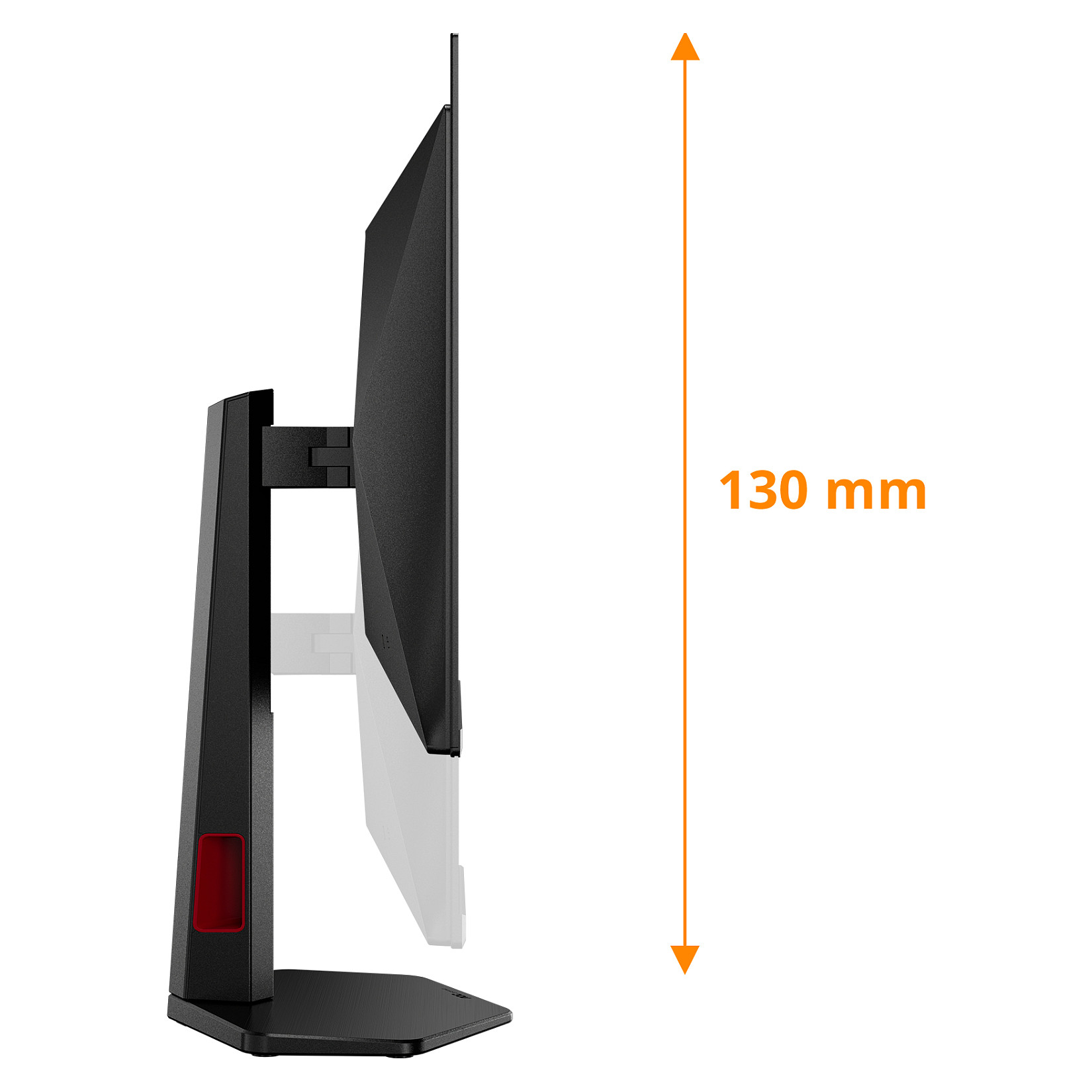 Monitor Gaming AOC Q27G4SDR / 26.5"/ Quad HD QD-OLED OLED / 360Hz / 0.03ms / USB+HDMI+DP - Zezë/Kuqe - Figura 3