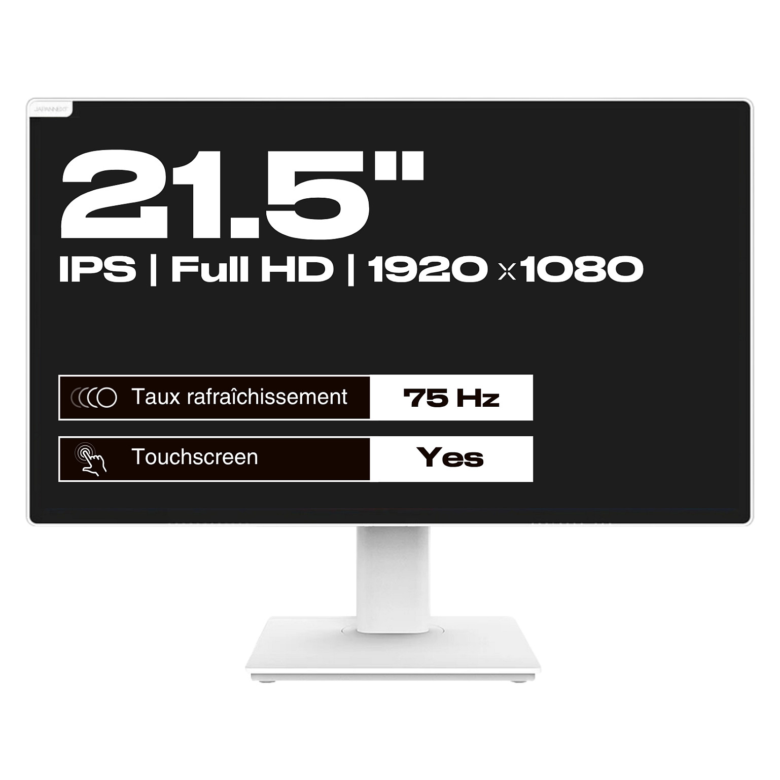 Monitor JapanNext JN-IPS2152FHDR-T / 21,5"/ Full HD IPS LED Touch / 75Hz / 8ms / HDMI+DP - Bardhë - Figura 4