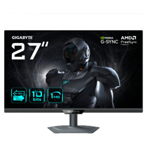 Monitor Gaming GigaByte G27UP / 27"/ 4K Ultra HD SS-IPS LED / 160Hz / 1ms / HDMI+DP+USB-C - Zezë