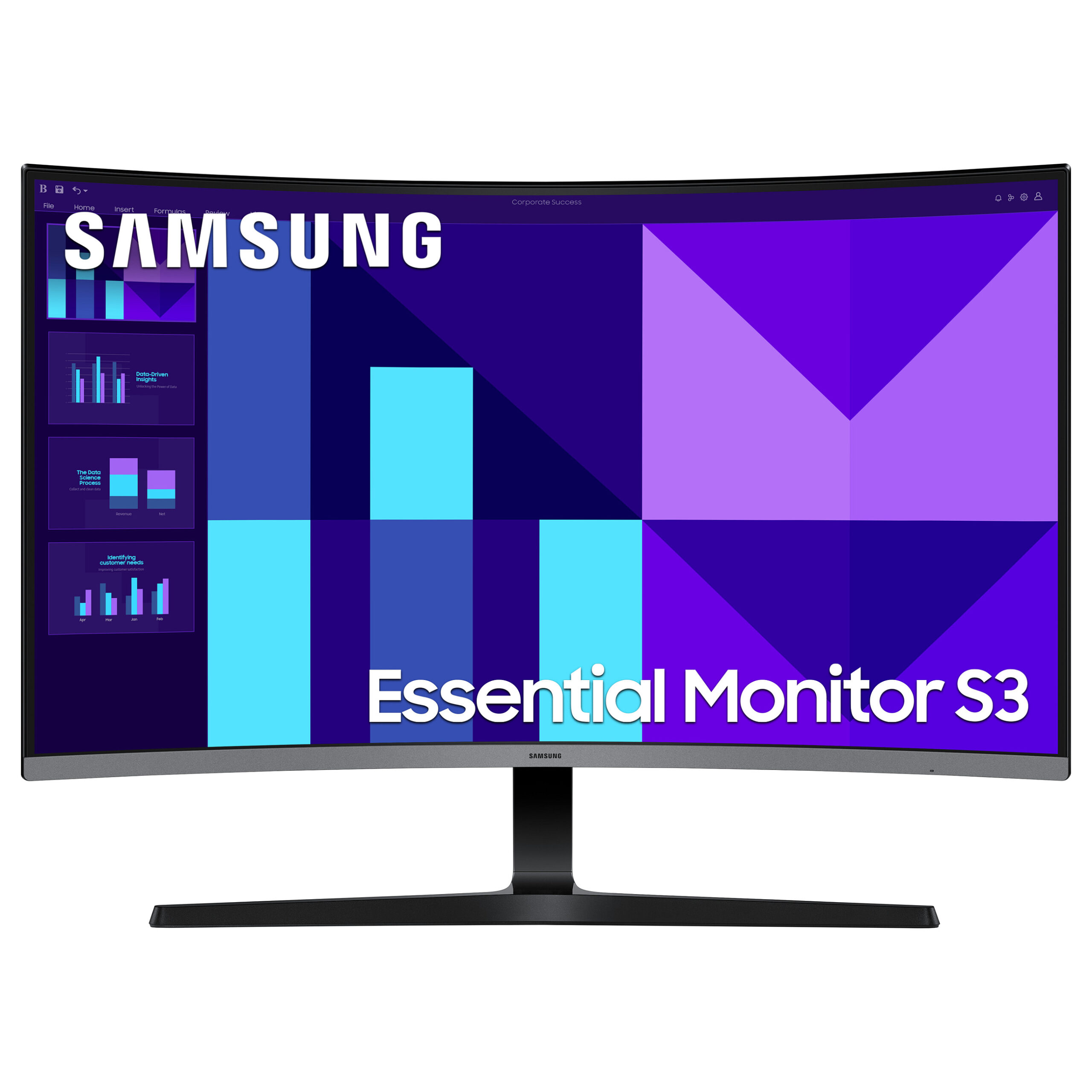 Monitor Samsung S39GD / 32"/ Full HD VA / LCD / Curved / 100Hz / 4ms / HDMI+VGA - Zezë