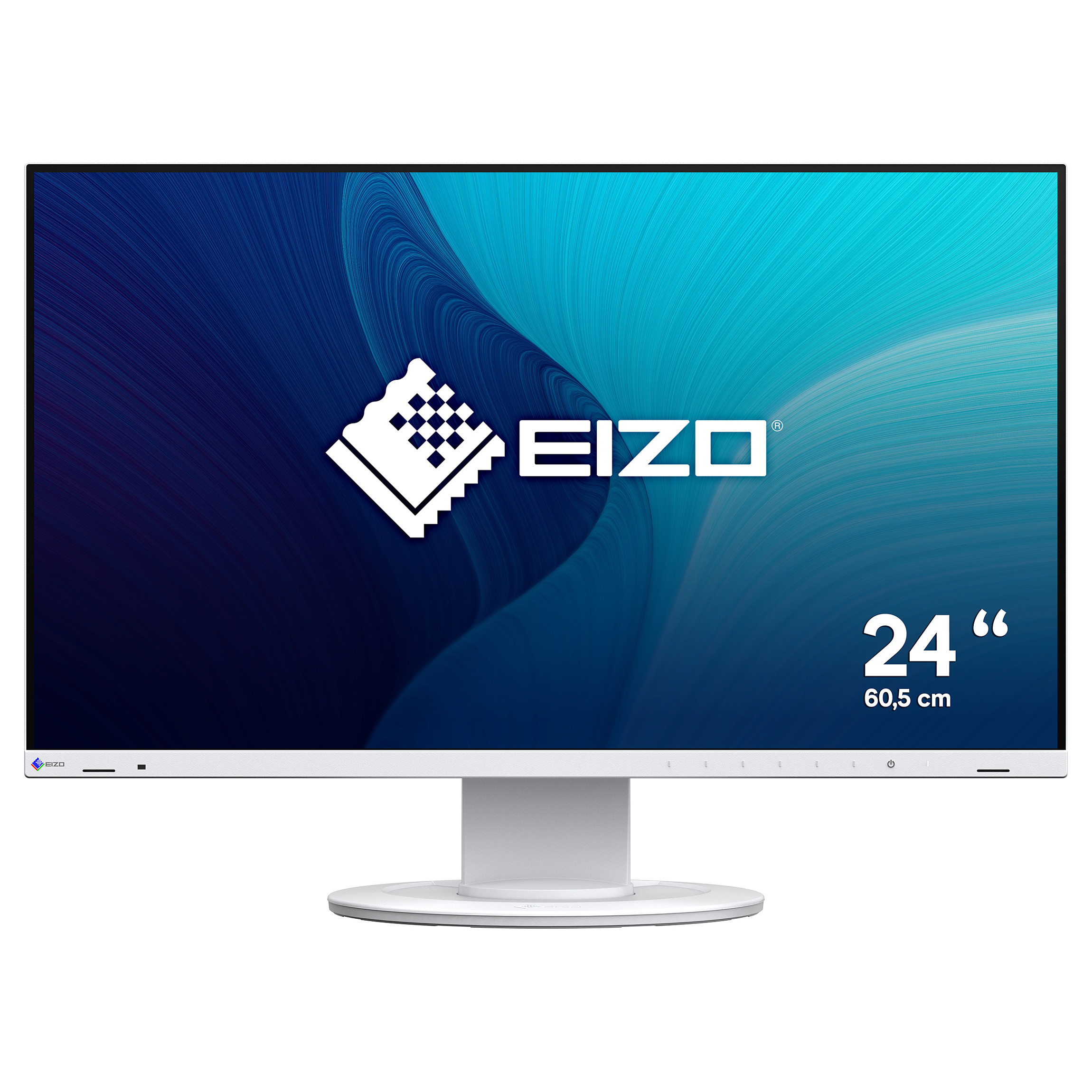 Monitor EIZO EV2400R-WT / 23.8"/ Full HD IPS / LCD / 100Hz / 5ms / HDMI+USB+DP - Bardhë