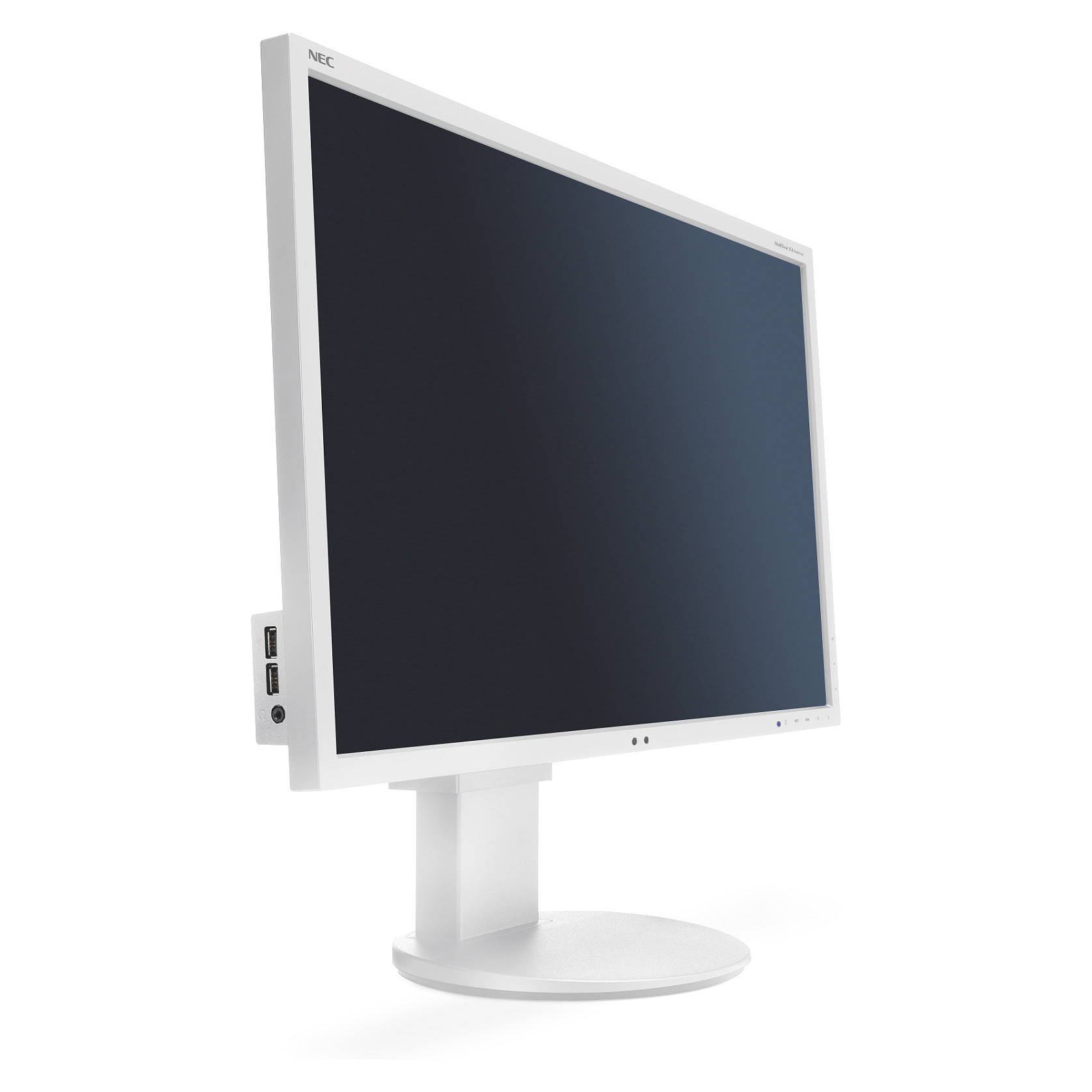 Monitor NEC MULTISYNC EA244WMI-WH / 24"/ WUXGA IPS / LED / 6ms / HDMI+USB+VGA+DVI - Bardhë - Figura 2