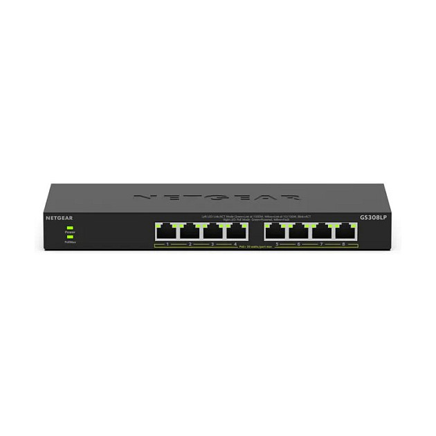NETGEAR GS308LP 8-Port Gigabit PoE+ Unmanaged Switch 60W - Figura 2