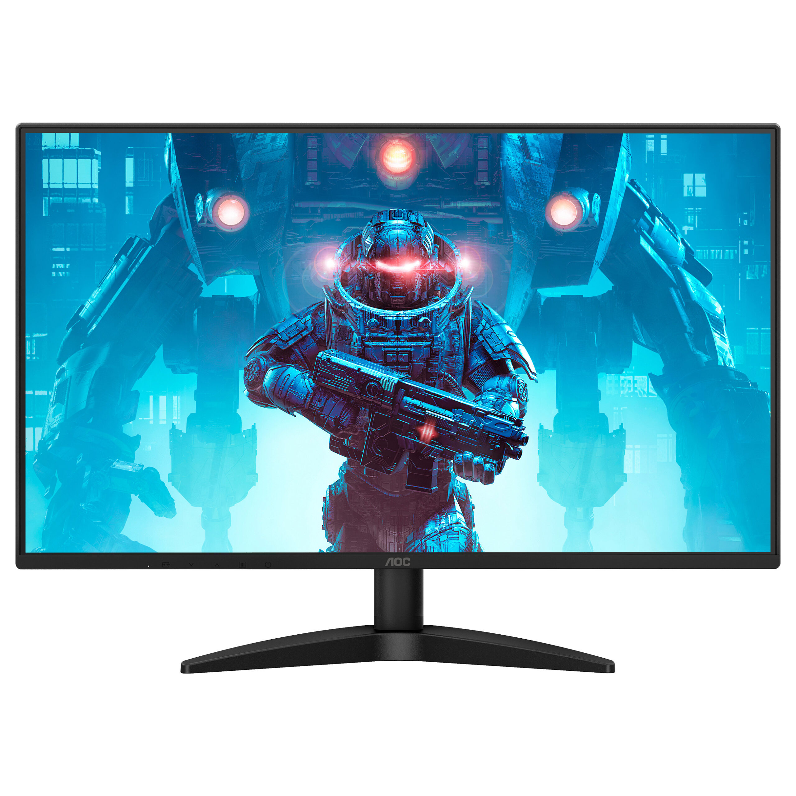 Monitor Gaming AOC Q27B36X / 27"/ Quad HD IPS / LED / 144Hz / 4ms / HDMI+DP - Zezë - Figura 4