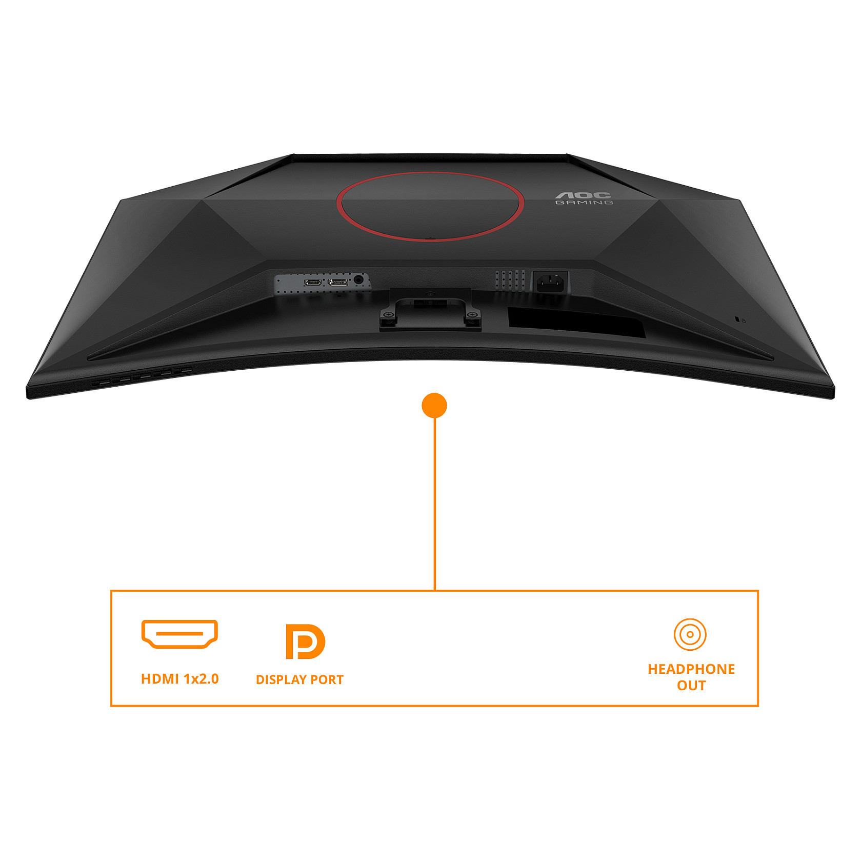 Monitor Gaming AOC C32G42ZE / 31.5"/ Full HD VA / LED / Curved / 260Hz / 4ms / HDMI+DP - Zezë - Figura 3