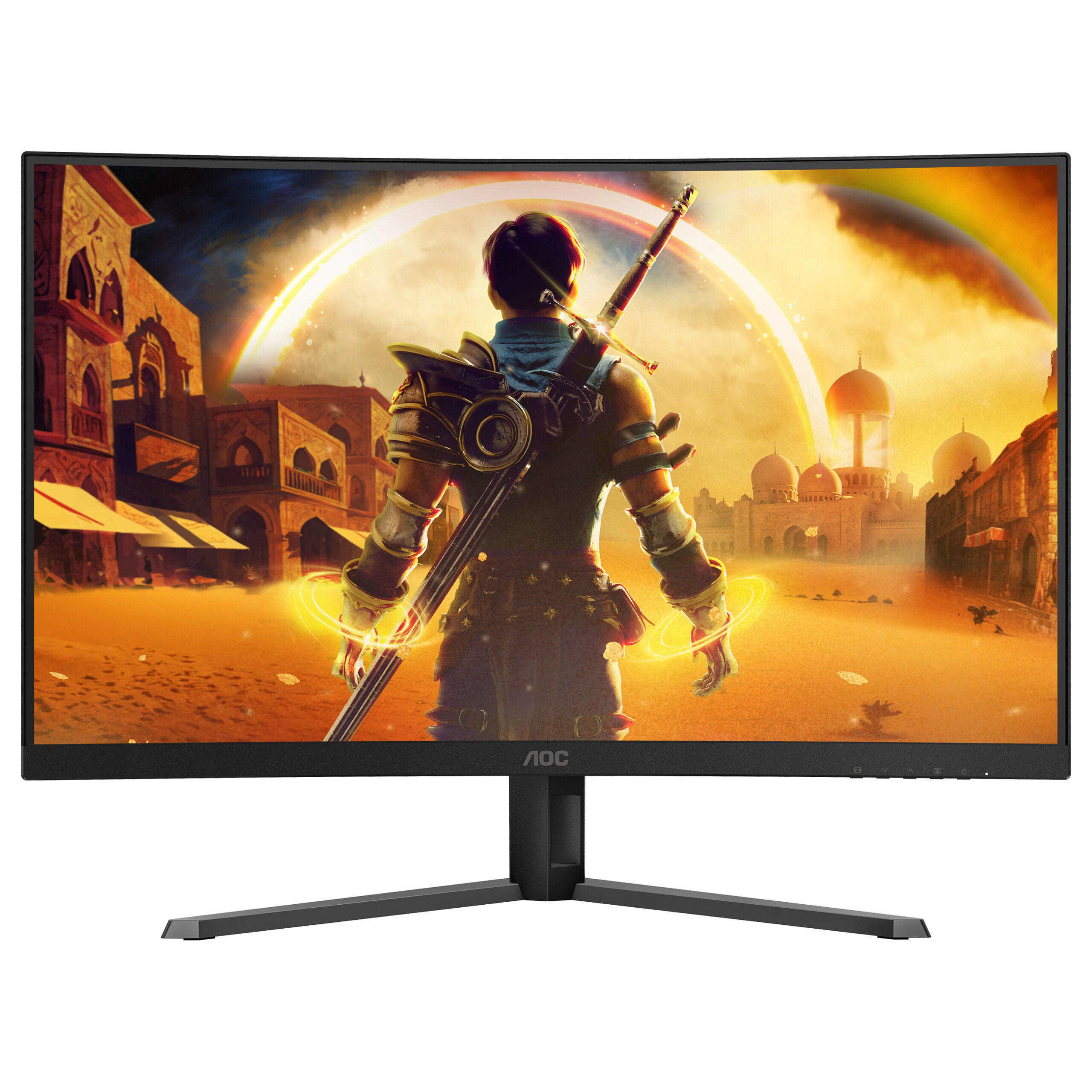 Monitor Gaming AOC C32G42ZE / 31.5"/ Full HD VA / LED / Curved / 260Hz / 4ms / HDMI+DP - Zezë - Figura 4