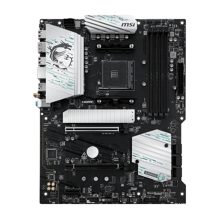 Pllakë Amë AMD AM4 MSI B550 GAMING Wi‑Fi / DDR4 / ATX / HDMI+DP - Figura 2