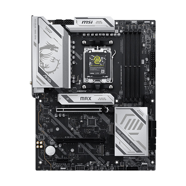 Pllakë Amë AMD AM5 MSI MAG X870E GAMING MAX Wi‑Fi / DDR5 / ATX / HDMI - Figura 2