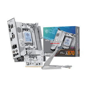 Pllakë Amë AMD AM5 MSI MPG X870I EDGE TI EVO Wi‑Fi / DDR5 / mITX / HDMI