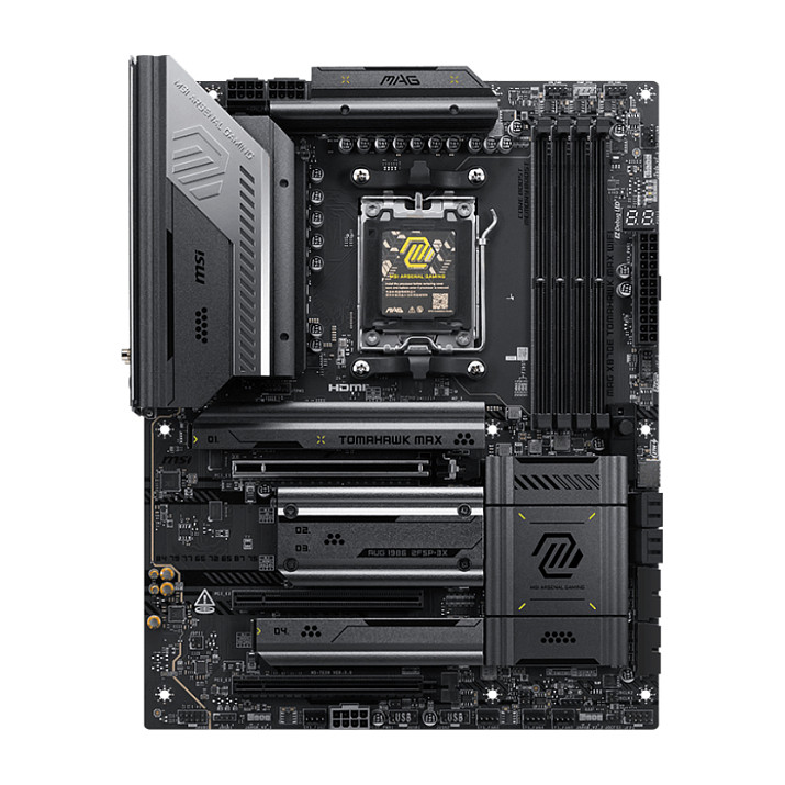 Pllakë Amë AMD AM5 MSI MAG X870E TOMAHAWK MAX Wi‑Fi / DDR5 / ATX / HDMI - Figura 2