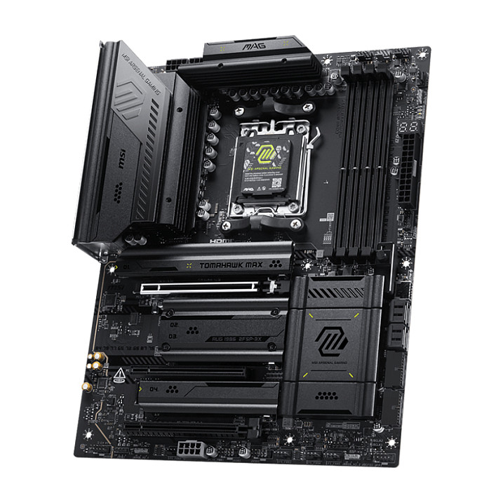 Pllakë Amë AMD AM5 MSI MAG X870E TOMAHAWK MAX Wi‑Fi / DDR5 / ATX / HDMI - Figura 4