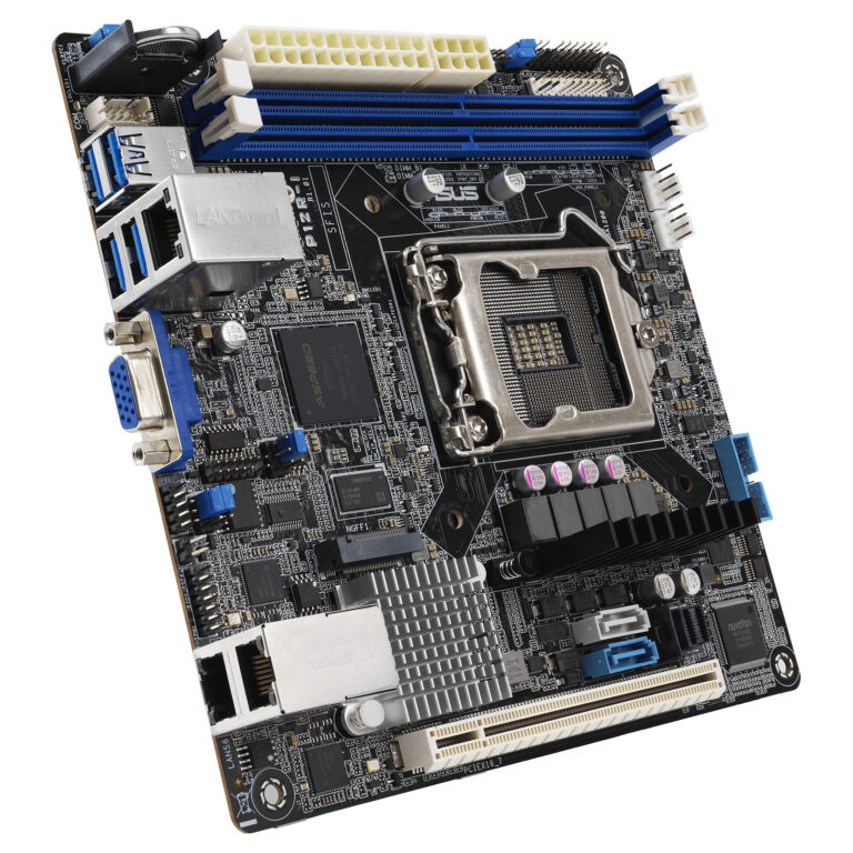 Pllakë Amë Server ASUS P12R‑I / LGA 1200 / mini‑ITX / Intel C252 / DDR4