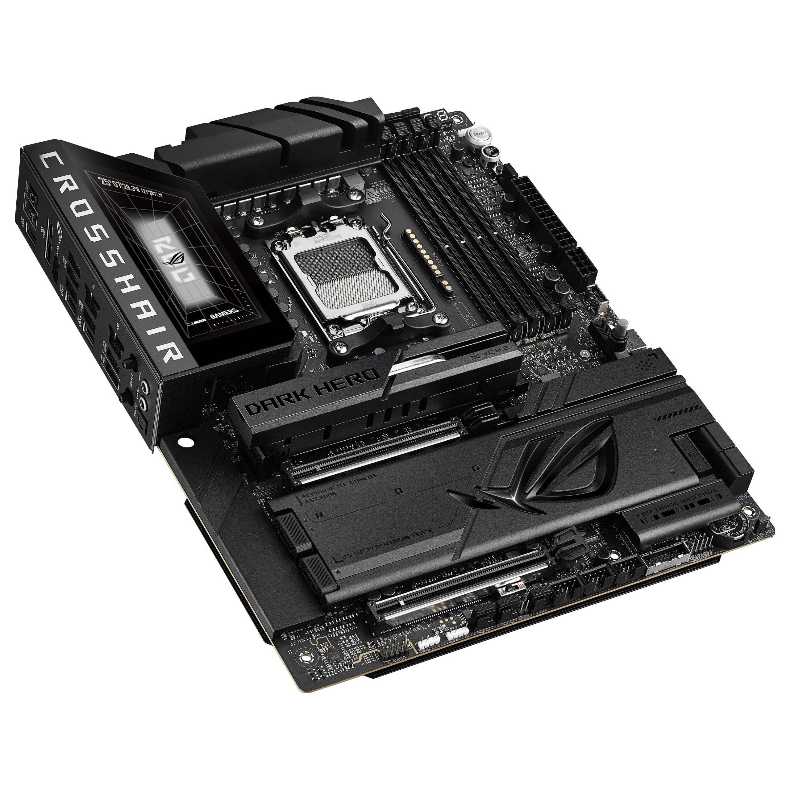 Pllakë Amë AMD AM5 ASUS ROG CROSSHAIR X870E DARK HERO Wi‑Fi 7 / DDR5 / ATX - Figura 4